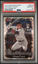 2023 Bowman's Best Anthony Volpe Masterpieces RC Yankees #BM10 PSA 10