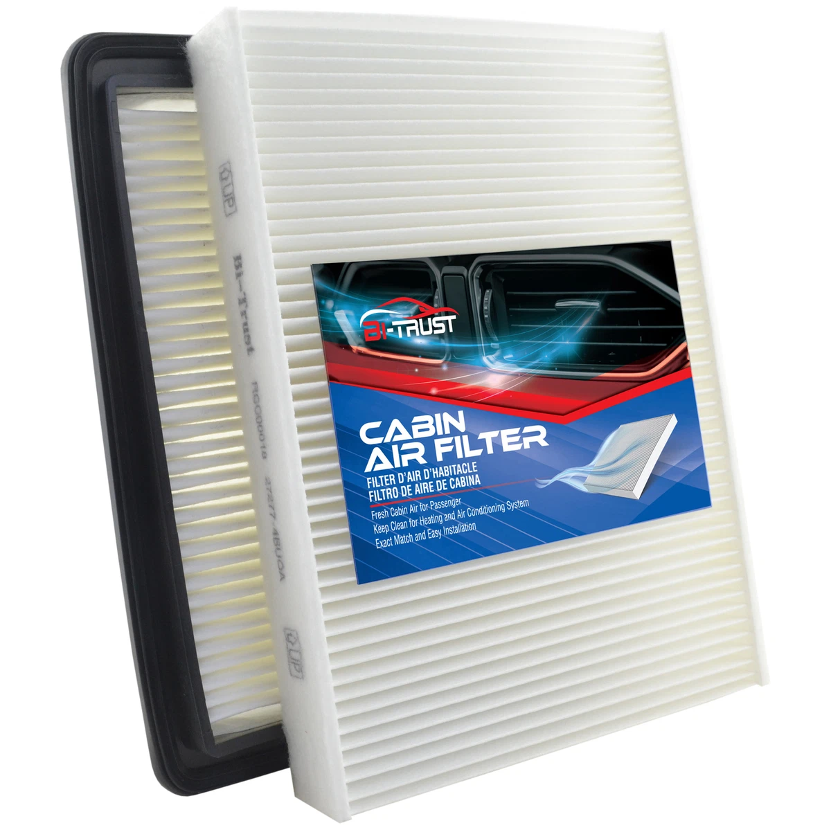 Engine and Cabin Air Filter Kit for Nissan Qashqai 2.0L 17 20 Rogue 2.0L 17 19