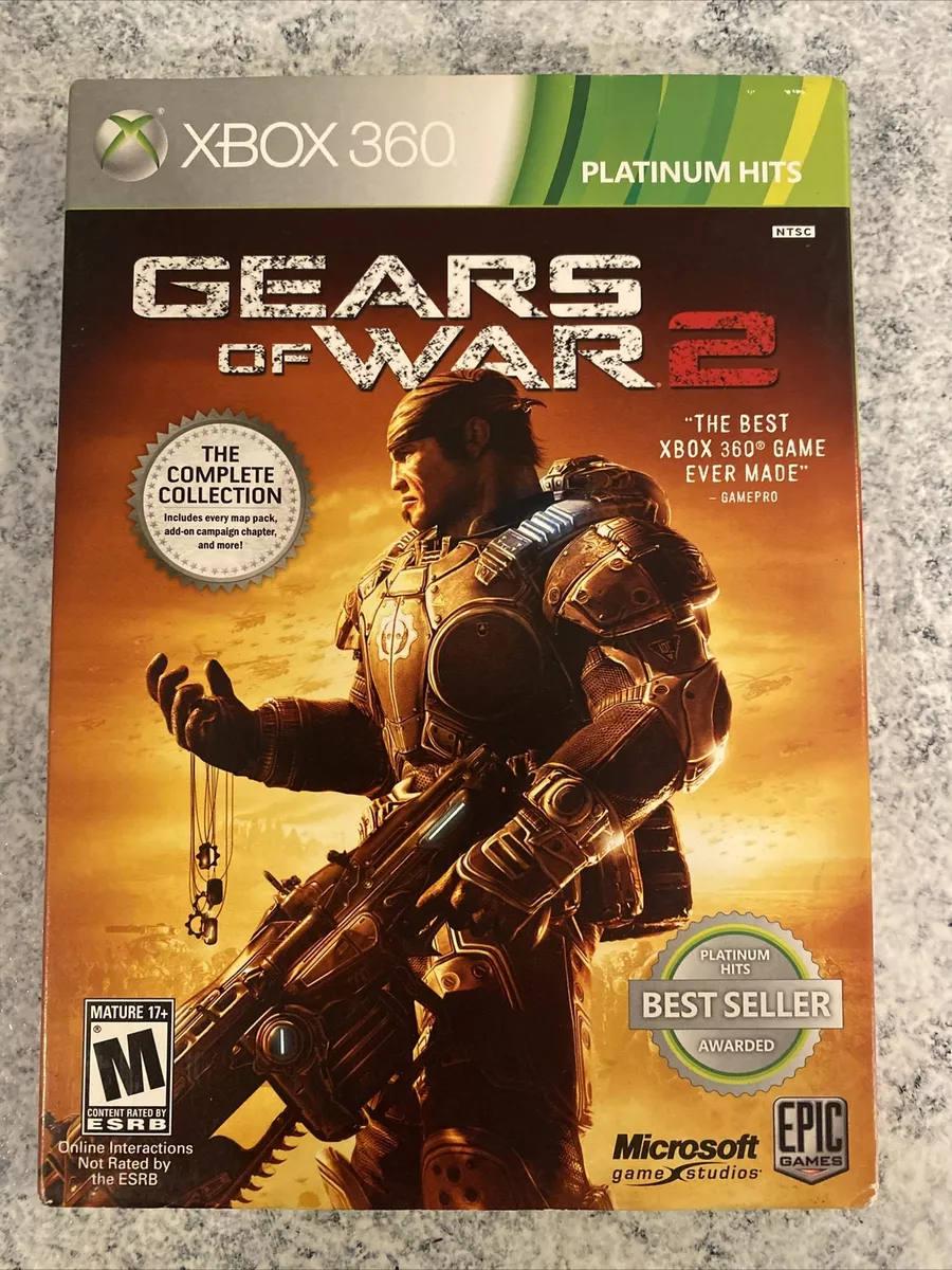 NEW Gears of War 2 The Complete Collection (XBox 360 Platinum Hits)