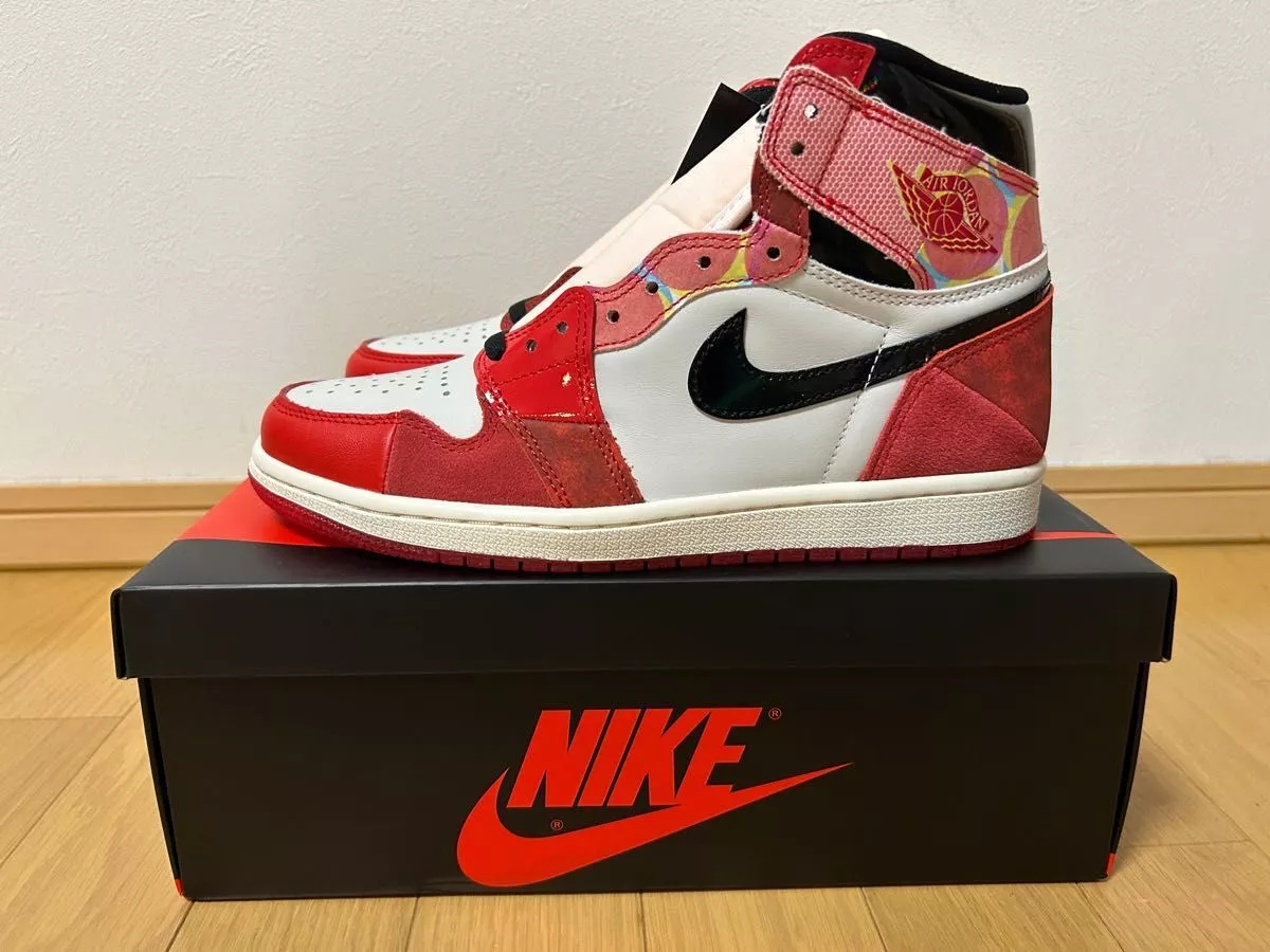 frontera seda Medalla Nike Air Jordan 1 High OG Spiderman NEXT CHAPTER DV1748-601 Men shoes | eBay