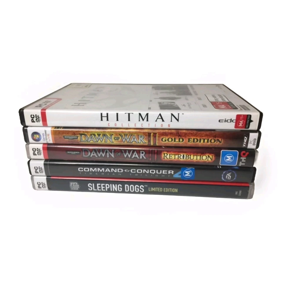 PC Games Dawn of War, Hitman Sleeping Dogs Command And Conquer Bulk - Image 3 of 3