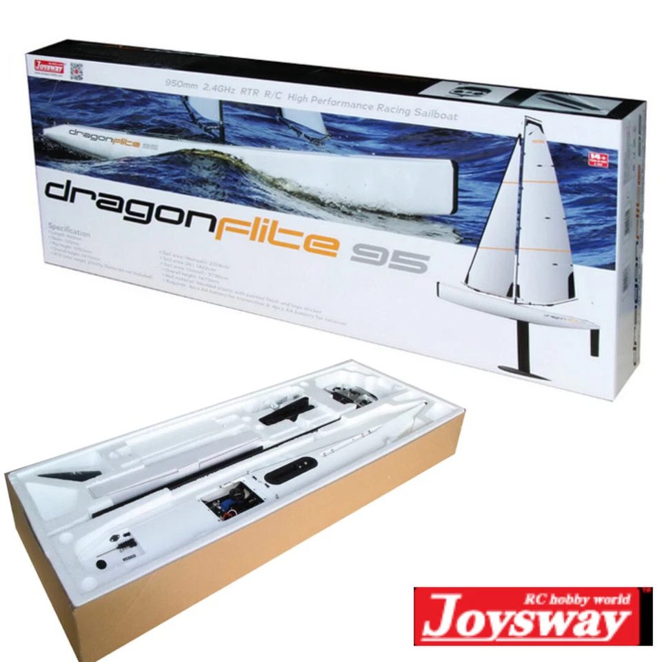JOYSWAY Segelboot Schiff Dragon Flite 95 Länge 950 mm JW8811V2 RTR Neu & OVP - Bild 3 von 4