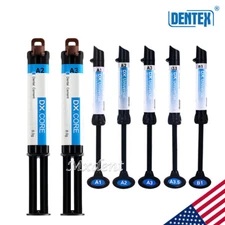 Dental Universal Cure Light Composite Resin Kit /Dual Cure Resin Build Up A2 A3