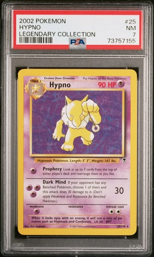 Hypno graded PSA 7 for sale on eBay