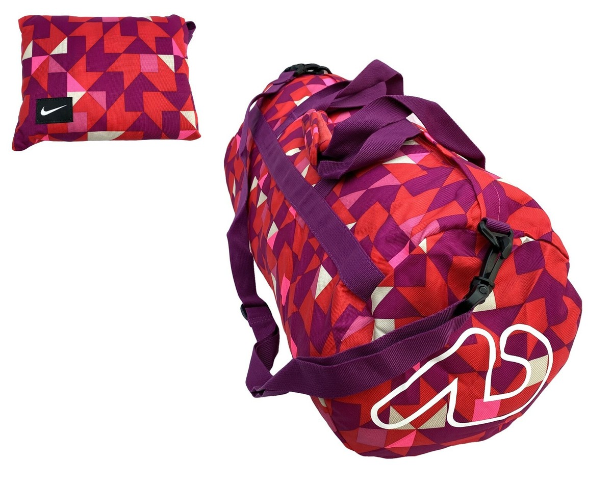purple nike duffel bag