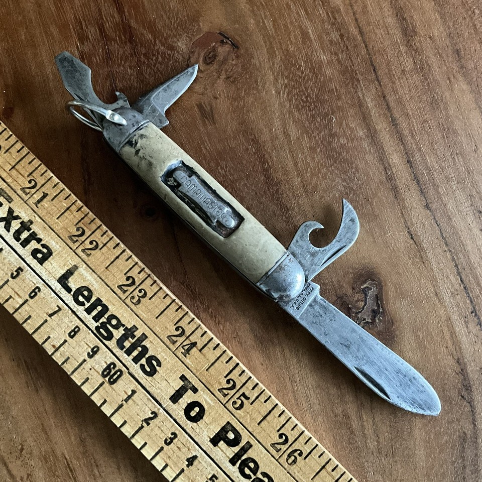 A forgotten American-made Imperial pocket multi-tool with that satisfying old-school Camp knife DNA — pre-globalization EDC from Providence, RI.