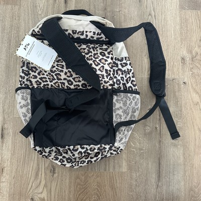 APL All Purpose Packable Backpack Cream Beige Animal Leopard  display picture 3