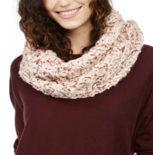 Cejon Bring Knit on Snood Scarf Blush New with Tags #79