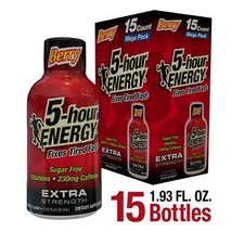 5-hour ENERGY Shot, Extra Strength, Berry, 30 Count