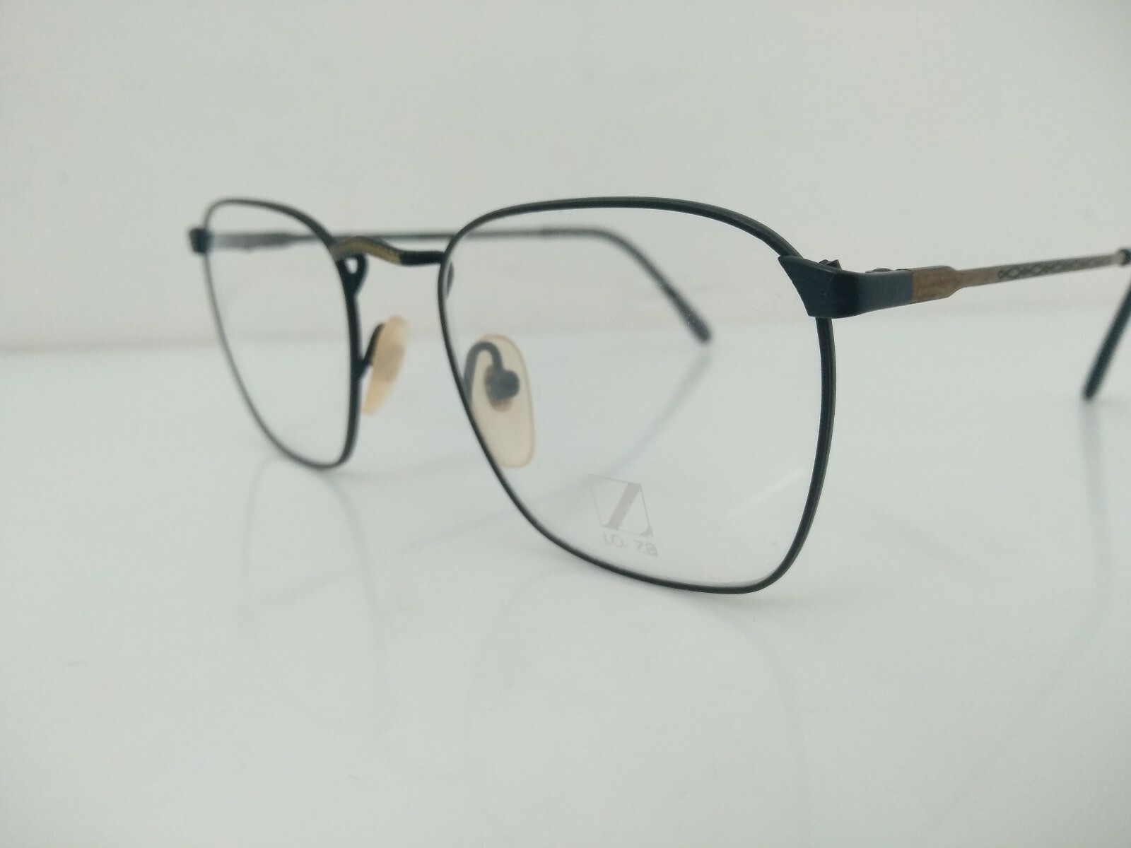 Lozza Rectangular Eyeglasses Lightweight Metal Bl… - image 9