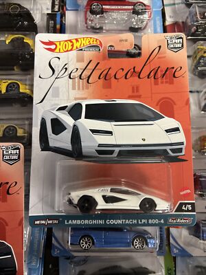 Hot Wheels Premium Spettacolare Lamborghini Countach LPI 800-4