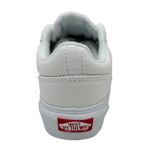 Vans Seldan Youth Girls Platform Canvas Shoes Size 3Y White Lace up Sneakers - Picture 7 of 12