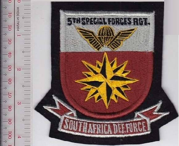 South Africa Defence Force SADF Army 5th Special Forces Regiment RECON ...