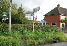 Photo - Four ways in Wistanstow-Shropshire  c2008