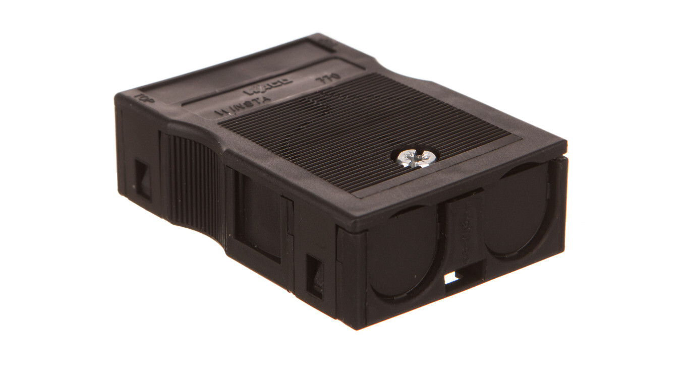 3-way plug with strain relief housing black 770-113 WINSTA /T2UK