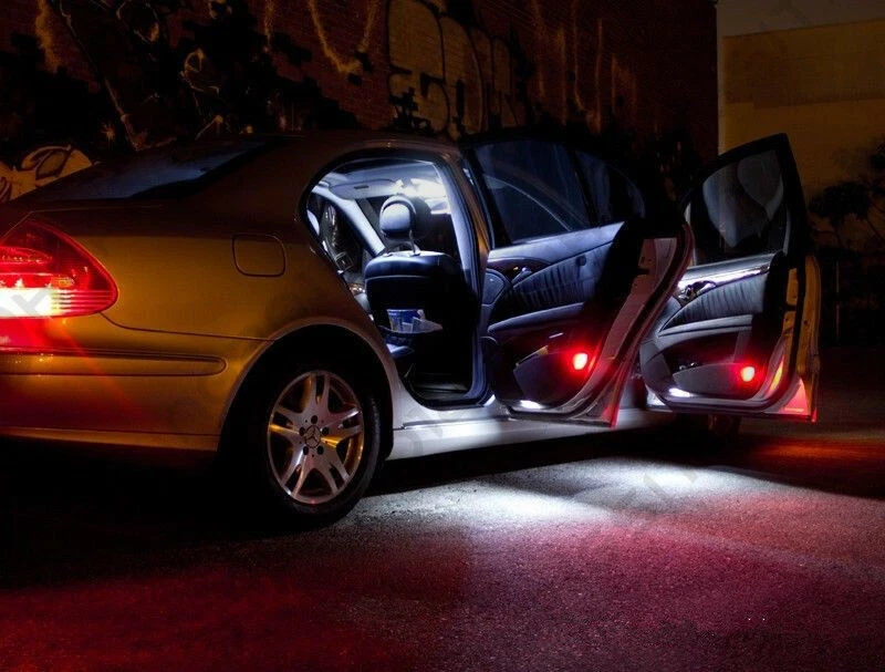 17PC White LED Bulb Interior Light Kit For Mercedes Benz R230 SL300 SL65 AMG Foto 3 de 4