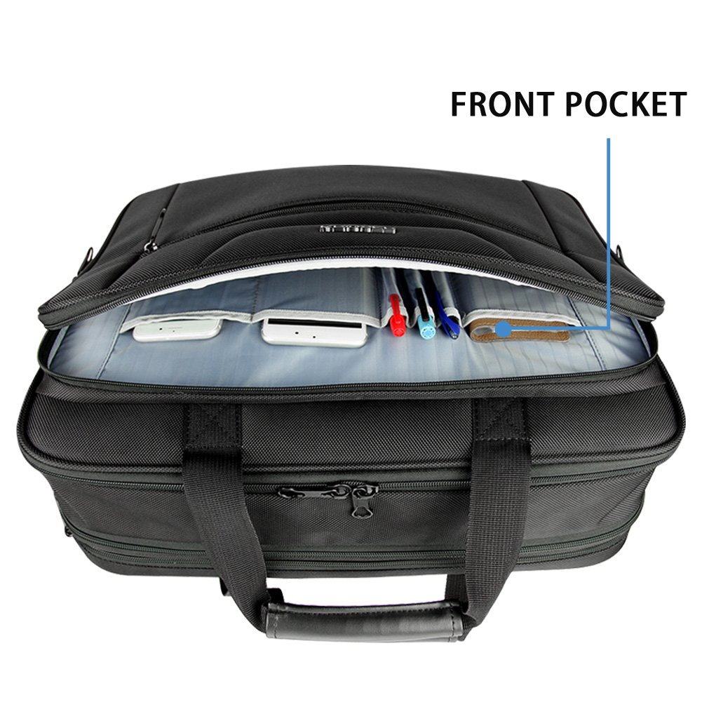 KROSER 18.5" Laptop Bag XXL Laptop Briefcase Fits Up to 18 Inch Laptop