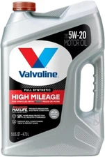 Valvoline Full Synthetic High Mileage with MaxLife Technology SAE 5W-20 Motor Oi
