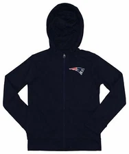 Outerstuff NFL Youth/Kids New England Patriots Performance Full Zip Hoodie