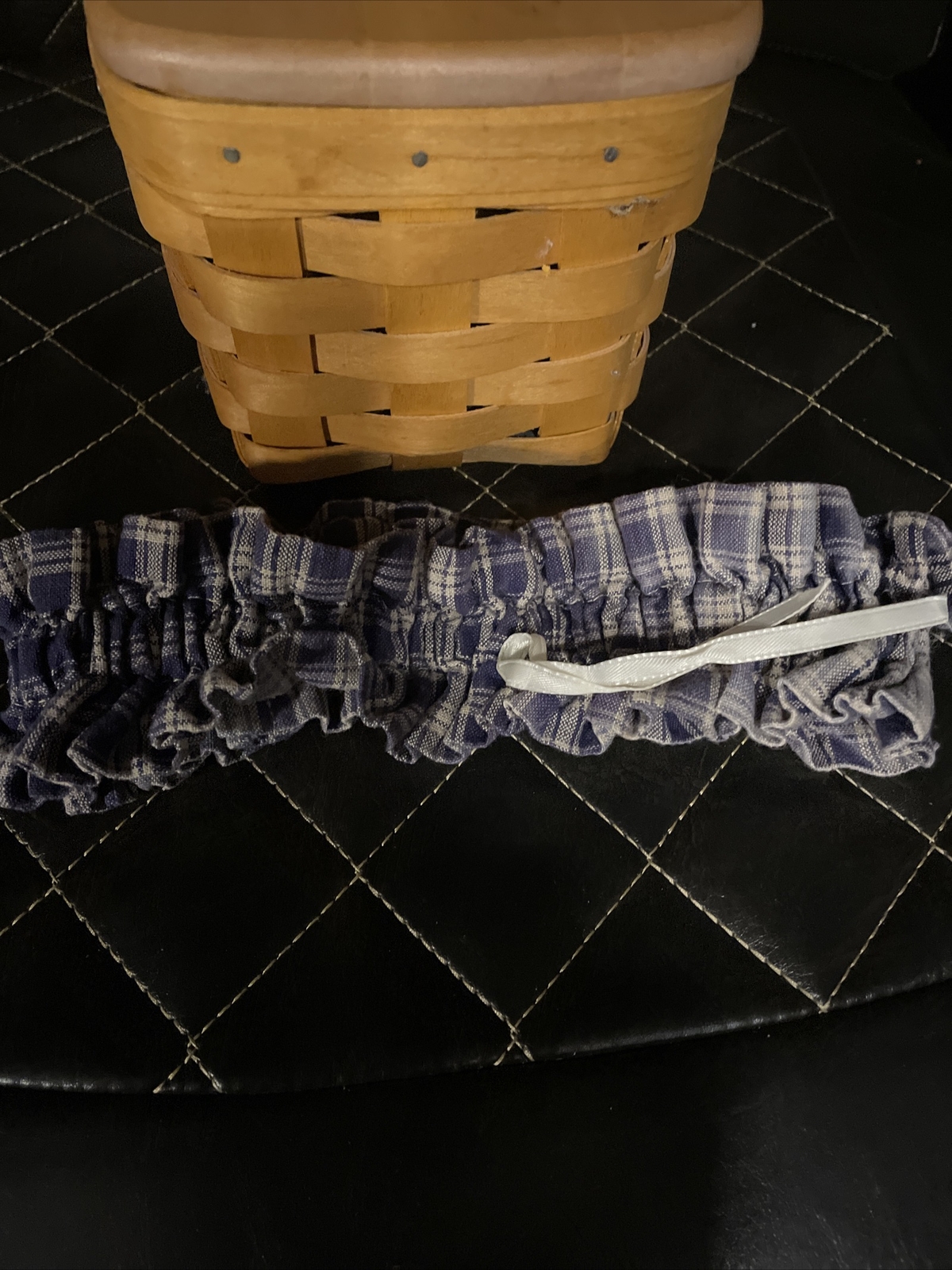 Longaberger Teaspoon Basket With Lid eBay