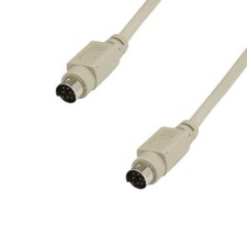 x10 6' MDIN 8 8Pin Male to Male Cable Shielded for Mac Computer Peripherals
