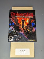 Resident Evil Operation Raccoon City PS3 Playstation 3  MANUAL ONLY 