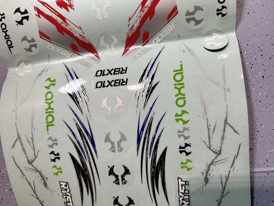 Axial 1/10 RBX10 Ryft Sticker Sheet Rock Bouncer - Image 4 of 4