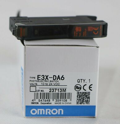 New One Omron E3X-DA6 Photoelectric Switch E3XDA6 Free Shipping