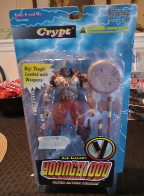 MCFARLANE TOYS - CRYPT - YOUNGBLOOD - ULTRA-ACTION FIGURES SERIES 1 1995