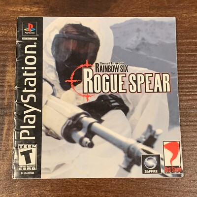 Tom Clancys Rainbow Six Rogue Spear PS1 Playstation 1 PS One