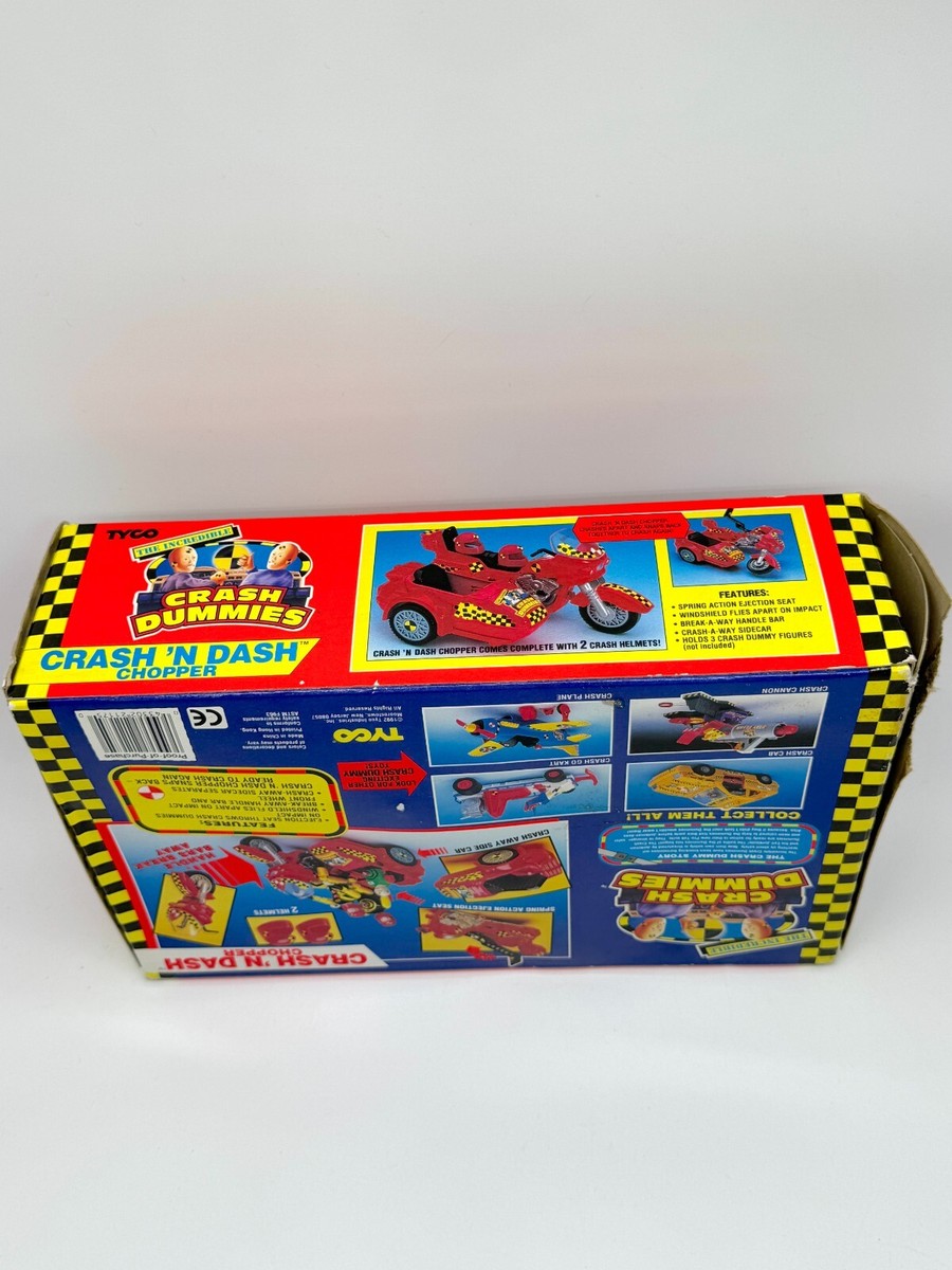 Crash Dummies Crash 'N Dash Chopper Vehicle MIB Vintage 1992 Tyco