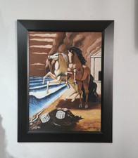 MODO DI Giorgio DE CHIRICO - Olio su cartone