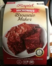 Rapid Brands, Rapid Microwave Brownie Maker, Brownies in Minutes. NEW.