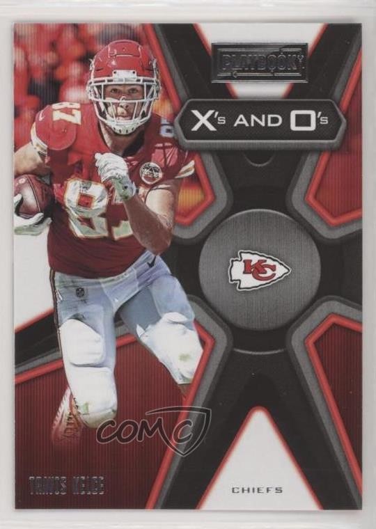 2019 Panini Playbook X's and O's Travis Kelce #21 6ks