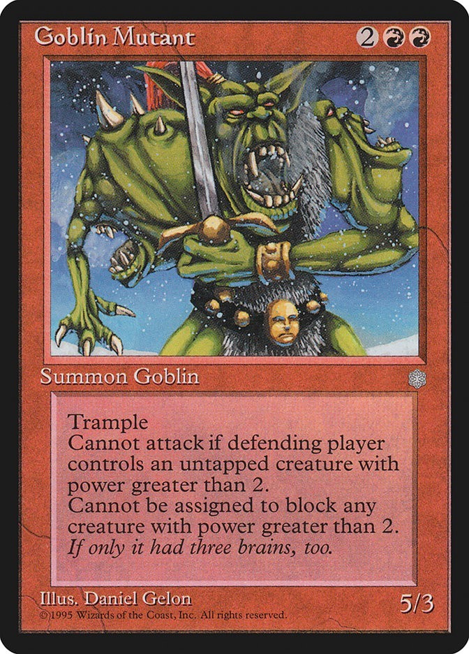 Ice Age Goblin Mutant MTG Magic the Gathering NM