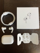 Apple AirPods Pro 2 Noise Cancelling Earbuds USB-C Box-wire-unused tips-A3048