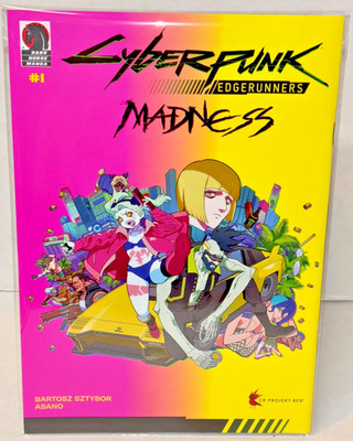 SDCC COMIC CON 2025 DARK HORSE MANGA CYBERPUNK EDGERUNNERS MADNESS CHAPTER 1