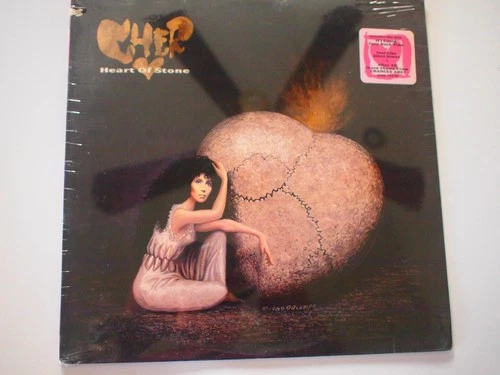CHER - Heart of Stone (1989) Vinyl LP Record.  MINT