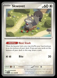 Skwovet 151/198 Scarlet & Violet Base Set Common
