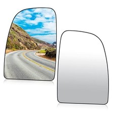 Left  Right Side Heated Upper Mirror Glass Replacement Fits for 2014-2021 Ram