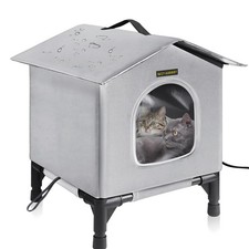 Rest-Eazzzy Cat House for Indoor and Outdoor Cats in Winter, Waterproof, Full...