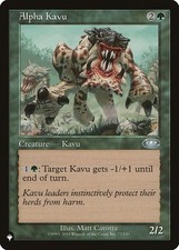 4x Alpha Kavu - The List NM-Mint, English Mystery Booster / The List MTG Magic