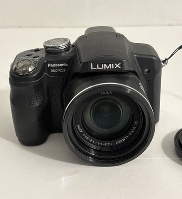 Panasonic LUMIX DMC-FZ28 10.1MP Digital Camera Black UNTESTED No