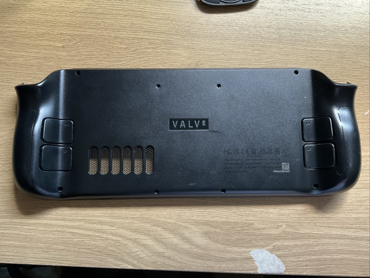 Original Valve Steam Deck Back Cover Shell Panel Replacement | eBay