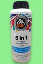 SoCozy Kid's 3-in-1 Shampoo Conditioner Body Wash with Kiwi Extract 10.5 oz