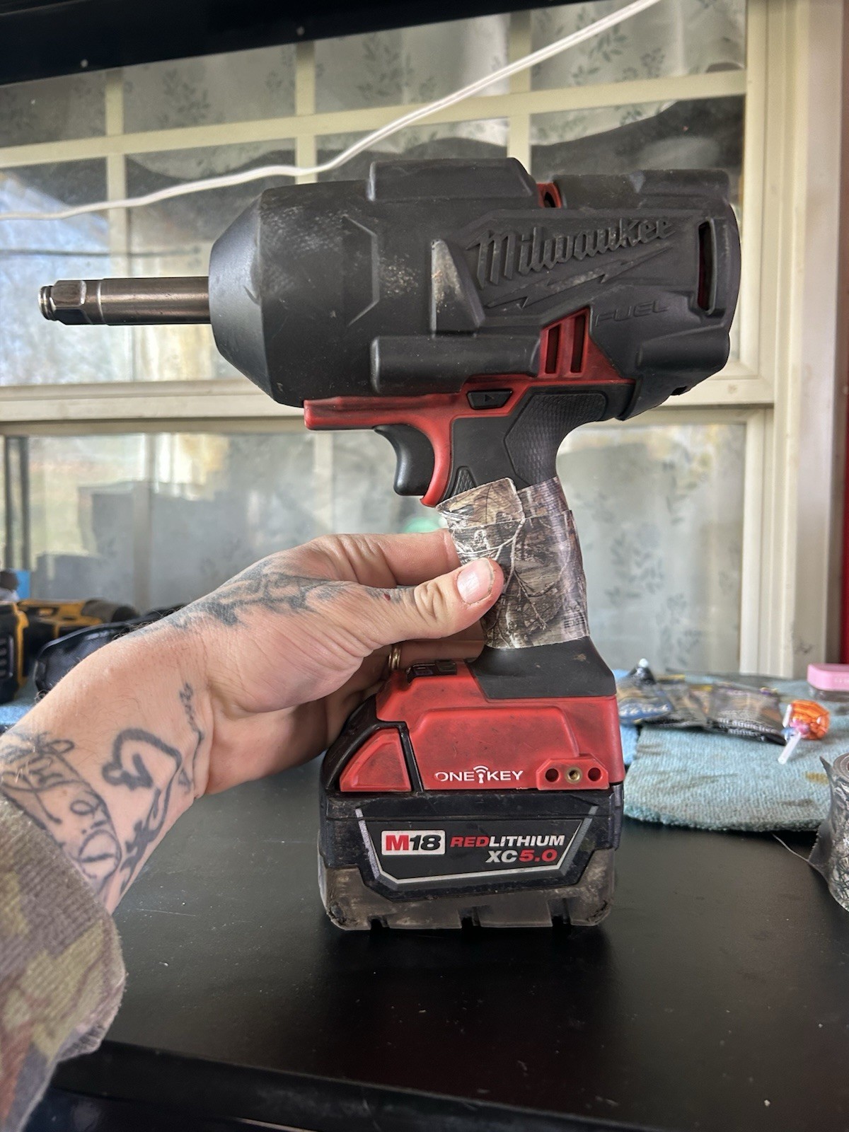 Milwaukee M18 Battery Cordless Impact Wrench 1/2" Brushless