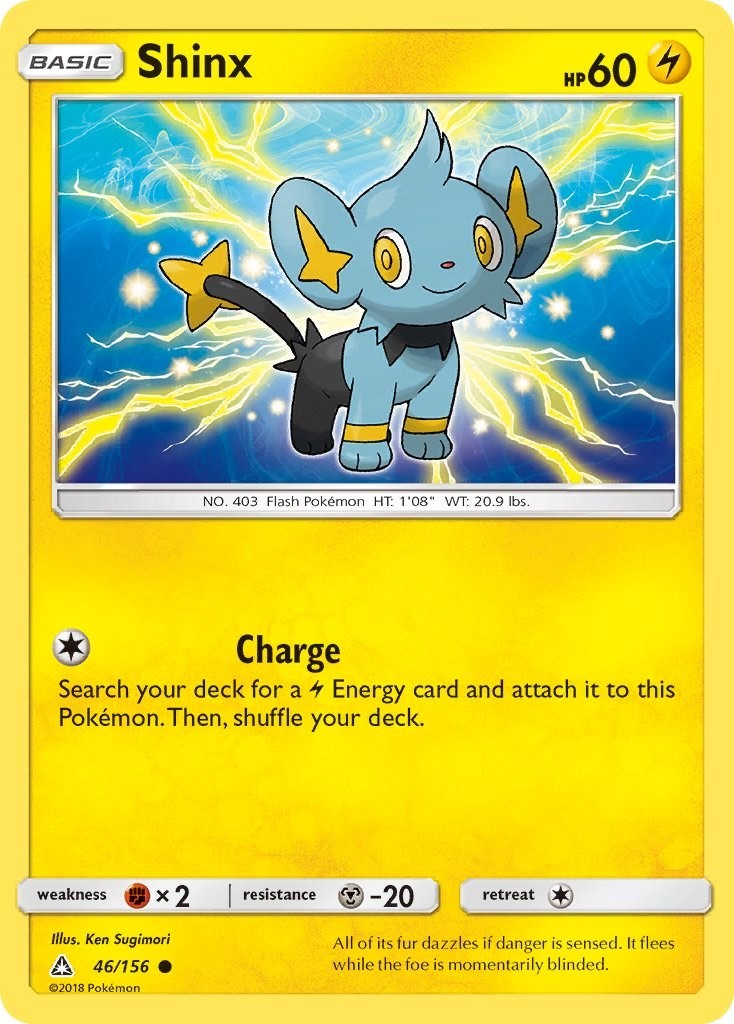 Shinx (46) - 46/156 - LP - SM - Ultra Prism