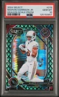2024 PANINI SELECT DRAGON SCALE PRIZM #219 MARVIN HARRISON JR. RC /81 PSA 10 GEM