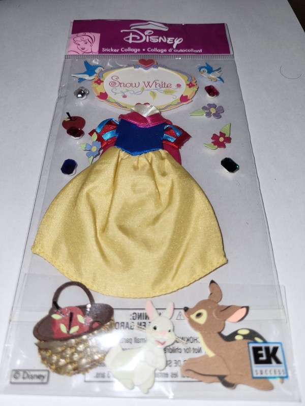 Brand New, Disney Princess Sticker, "Snow White Collage", EK Success