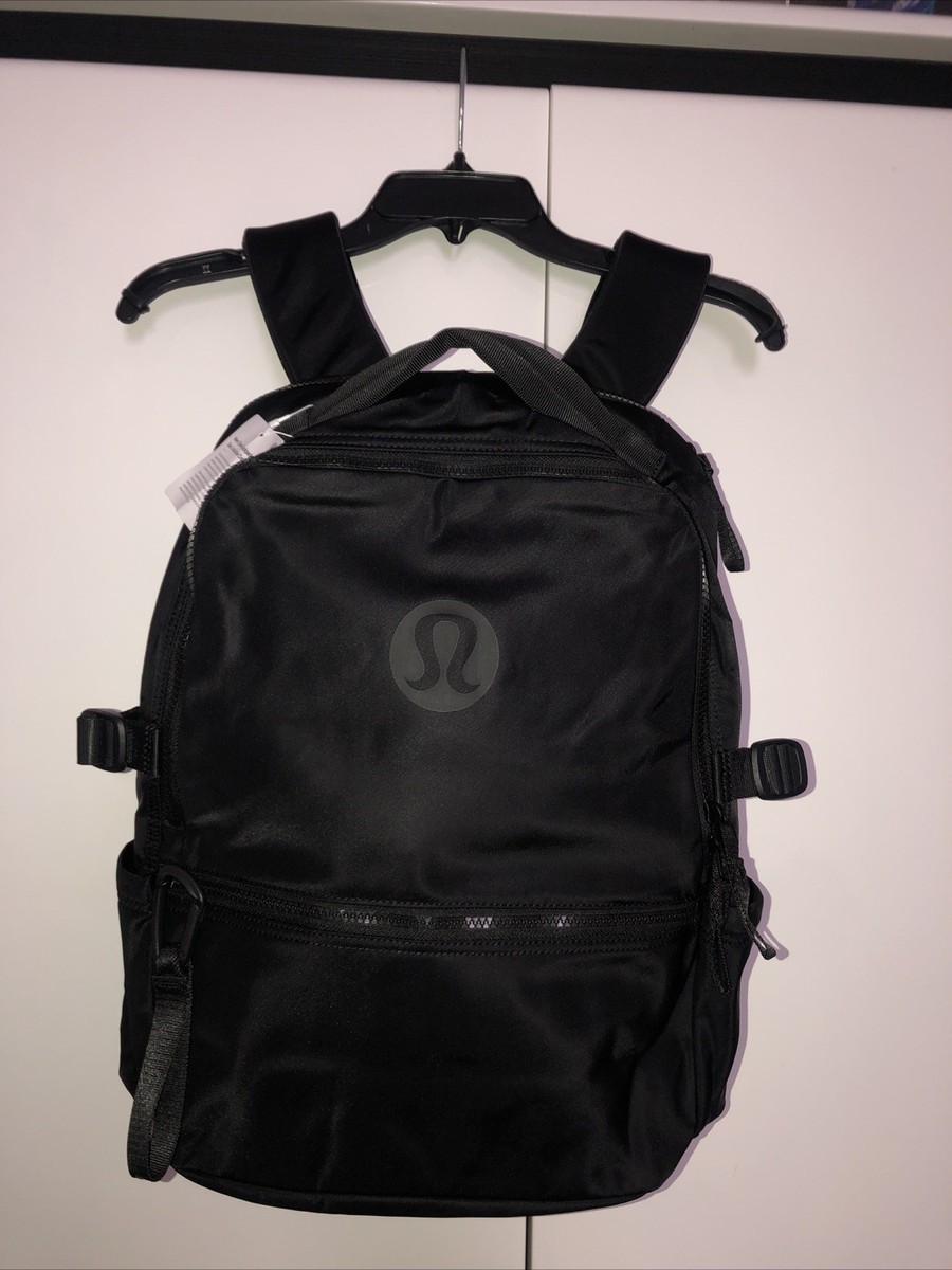 LULULEMON New Crew Backpack 22 L Black 15" Laptop Padded Bag New with Tags
